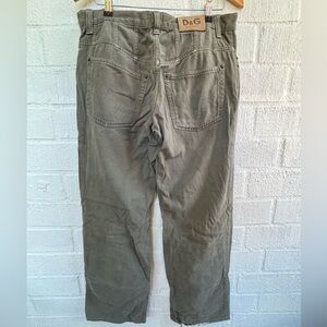 Dolce & Gabbana D&G Olive Green Denim Men's Jeans sz 36